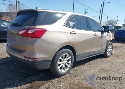 2018 Chevrolet Equinox Ls из США, поврежденный, VIN 2GNAXHEV0J6276455
